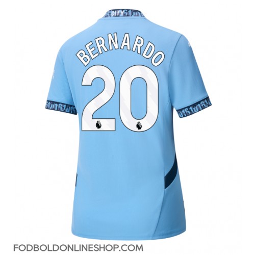 Manchester City Bernardo Silva #20 Hjemmebanetrøje Dame 2024-25 Kortærmet